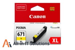 CANON-CLI671XLY-CANON CLI671XL YELLOW INK CARTRIDGE