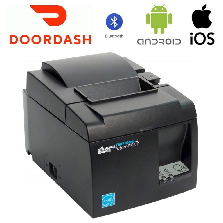 Door Dash Receipt Printer Star Micronics TSP143III Bluetooth for Android All in IT Solutions